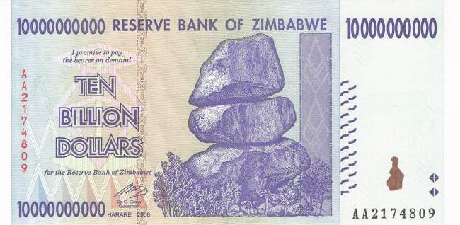 10 billion Dollar 2008